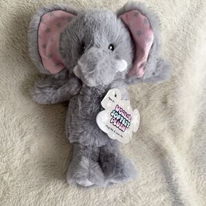 Worlds Softest Plush Elephant Pink Ears Stars 10” Stuffed Animal Toy